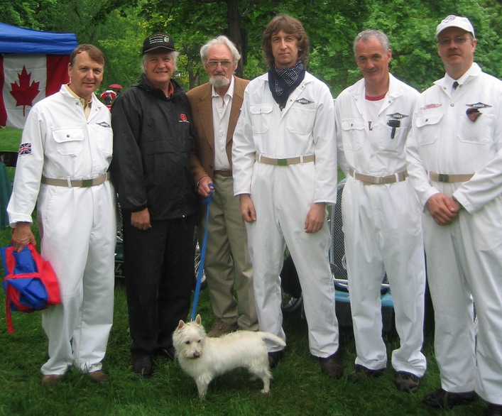 L to R: Bob Taylor, LArry Doyon, Len PEarcey, Phillip Avis, Robert Moreau and Paul Bouchard