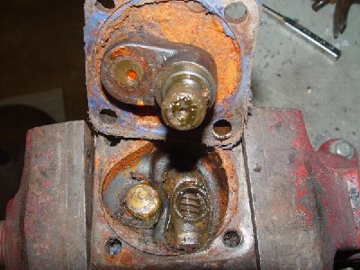 This won't help you Terry, since it is a 34 Le Mans steering gear but see you can enter pictures of your steering gear rebuild, this is what my gear looked like.