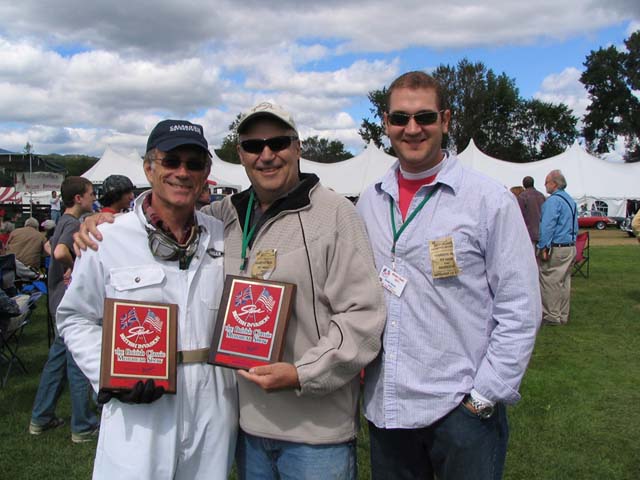 Rick Meade and I with our plaques