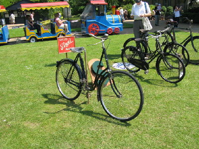 A few bicycles for those without driver's licences and who still need their Singer fix!