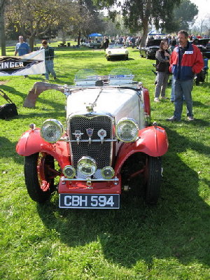 One of Tony's cars at the show, a 36 LM