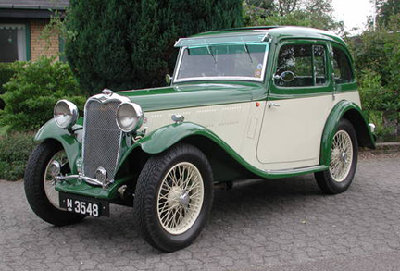 Rare car in original '30's colours