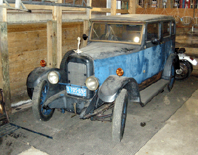 The Senior in Bill Howerth's Barn