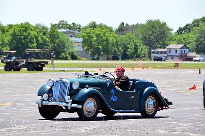 Helmet?  HANS?  Roll bar?